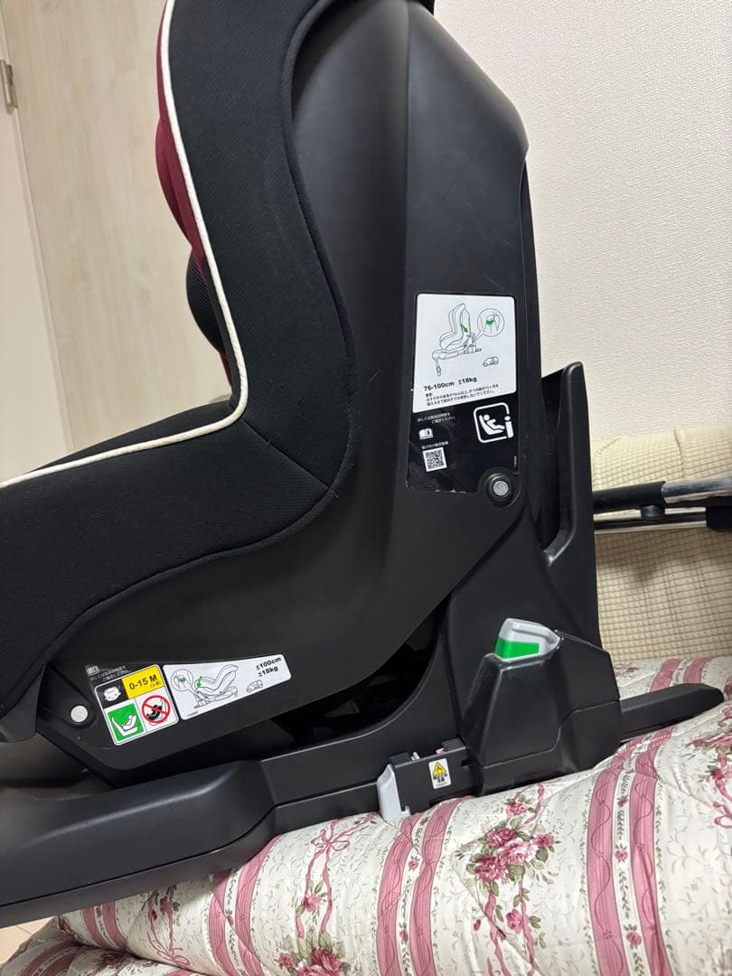 美品　コンビ　プロガード ISOFIX エッグショック
