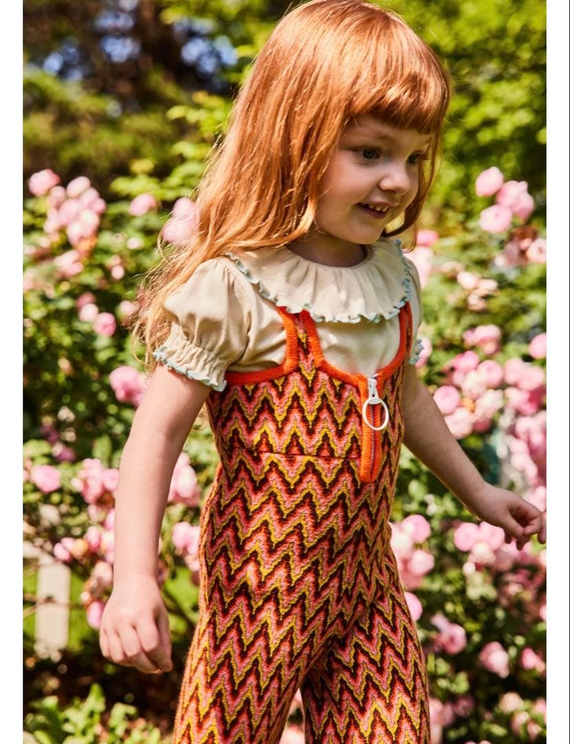 ボトムス・スパッツ misha and puff JacquardSimoneOverall 5Y