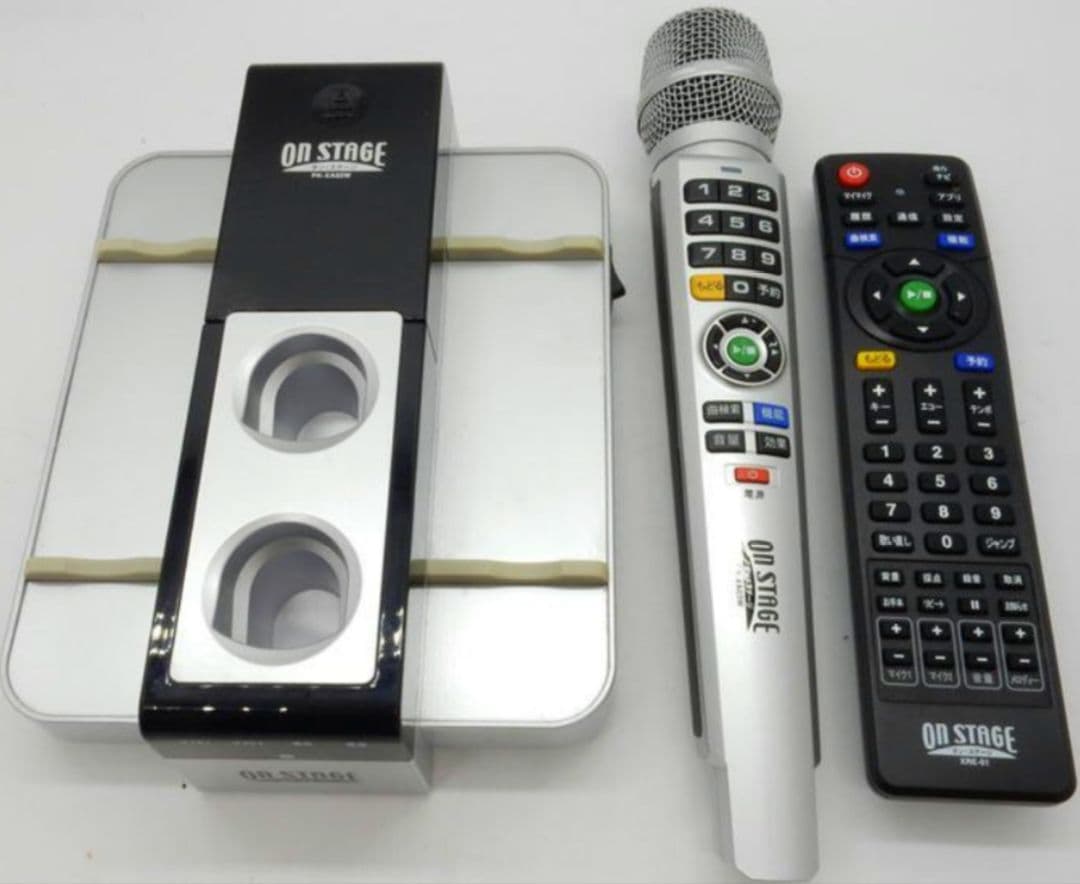 ■佐藤商事　お家カラオケ　ON STAGE PK-XA03W【内蔵曲1200曲】
