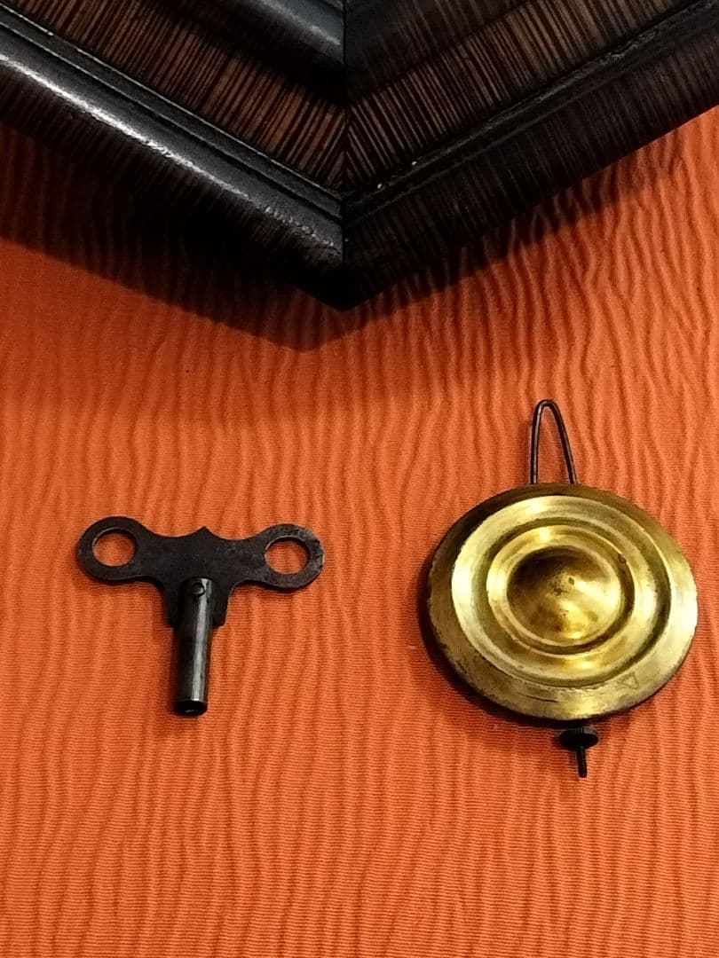 注油・調整・動作確認済 可動品 精工舎 八角柱時計８日巻 掛時計 アンティーク