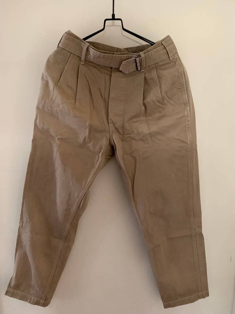 COMOLI ベルテッドチノ　サイズ1 K01-03006