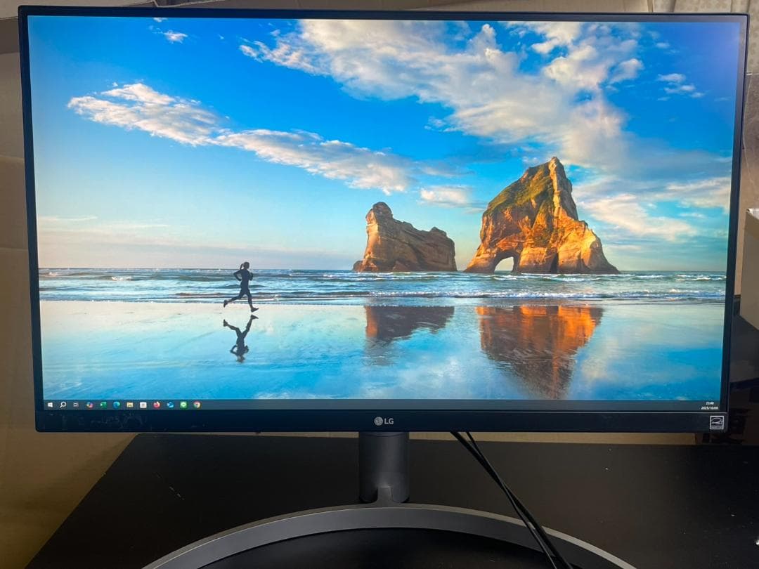 LG 27インチ 4K HDR対応 モニター 27UL650-W