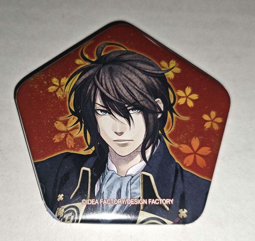 薄桜鬼 伊庭八郎 五角形缶バッジ