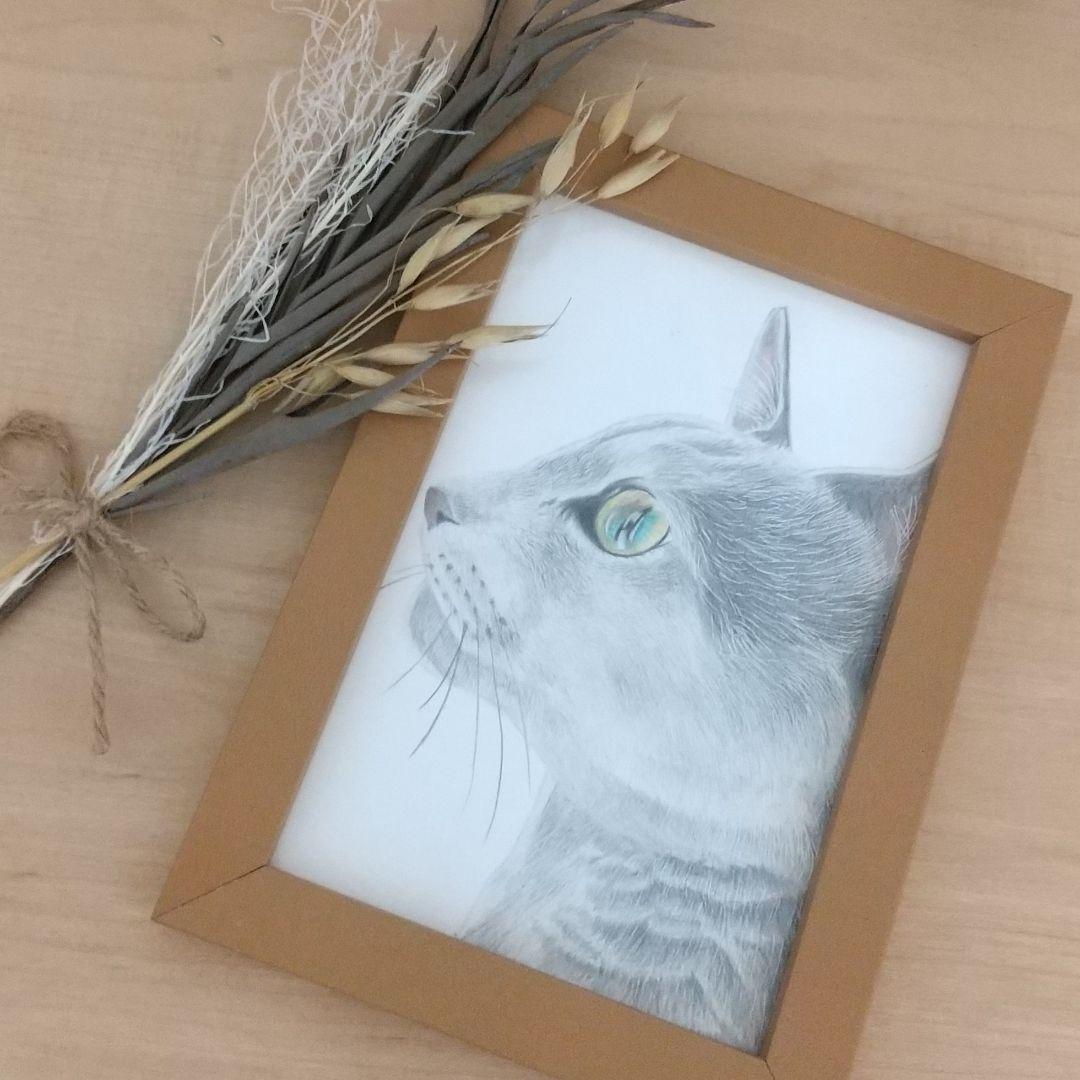 ペットの似顔絵オーダー受付中！