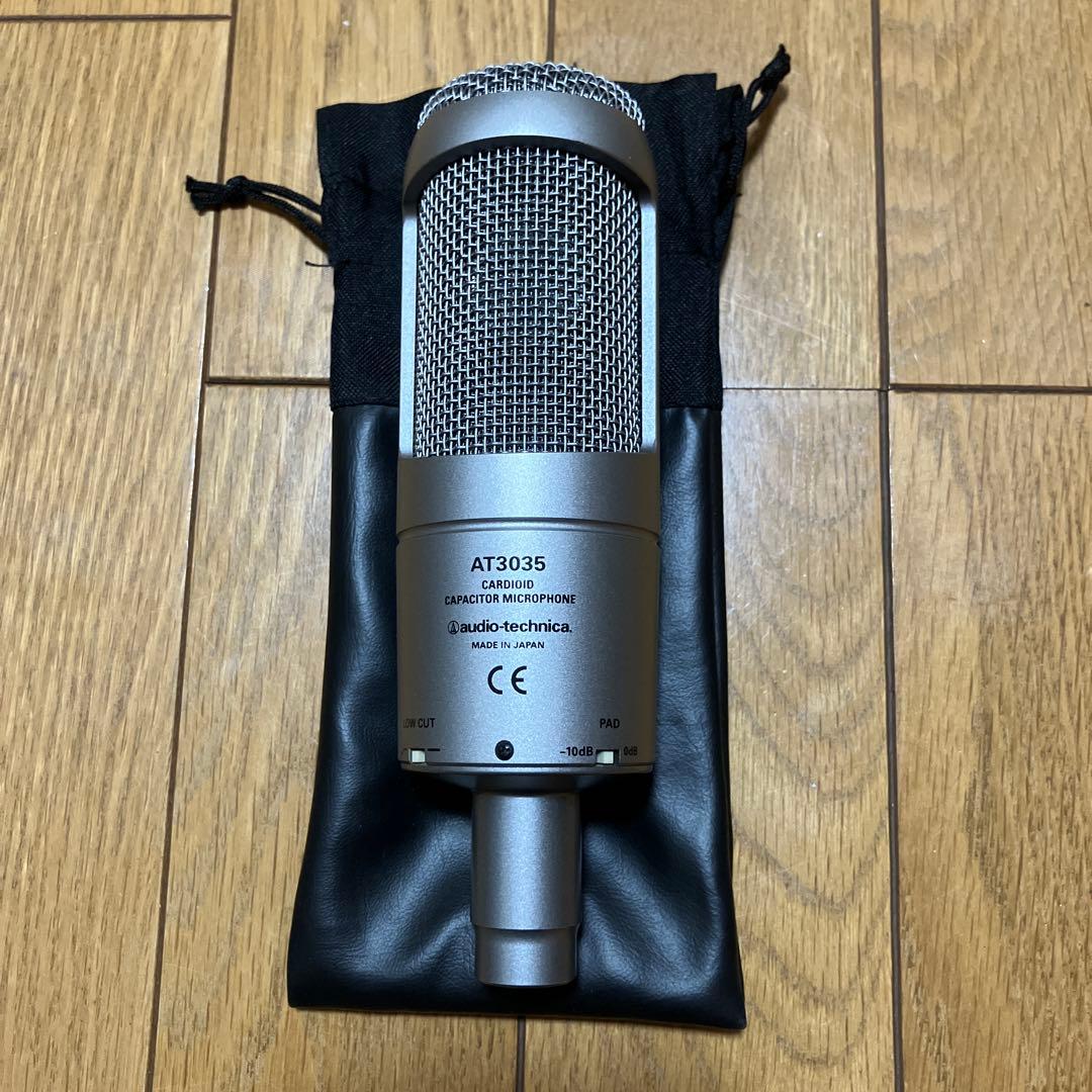 audio-technica AT3035 コンデンサーマイク オーディオ 宅録
