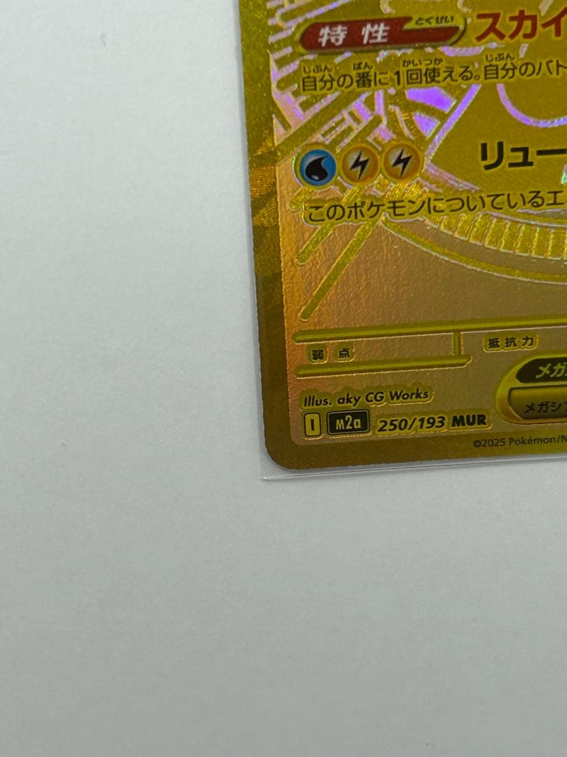 メガリザードンex mur メガカイリュー　ex mur