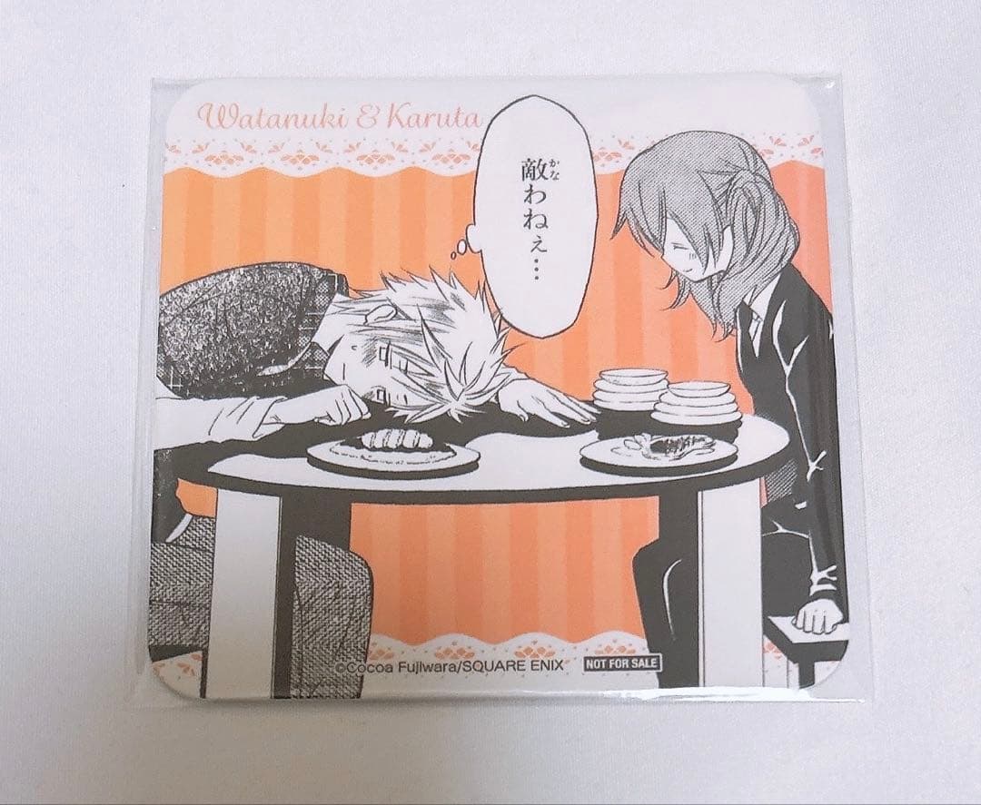 妖狐×僕SS いぬぼく 藤原ここあ カフェ 後半大阪限定コースター　カルタ＆渡狸