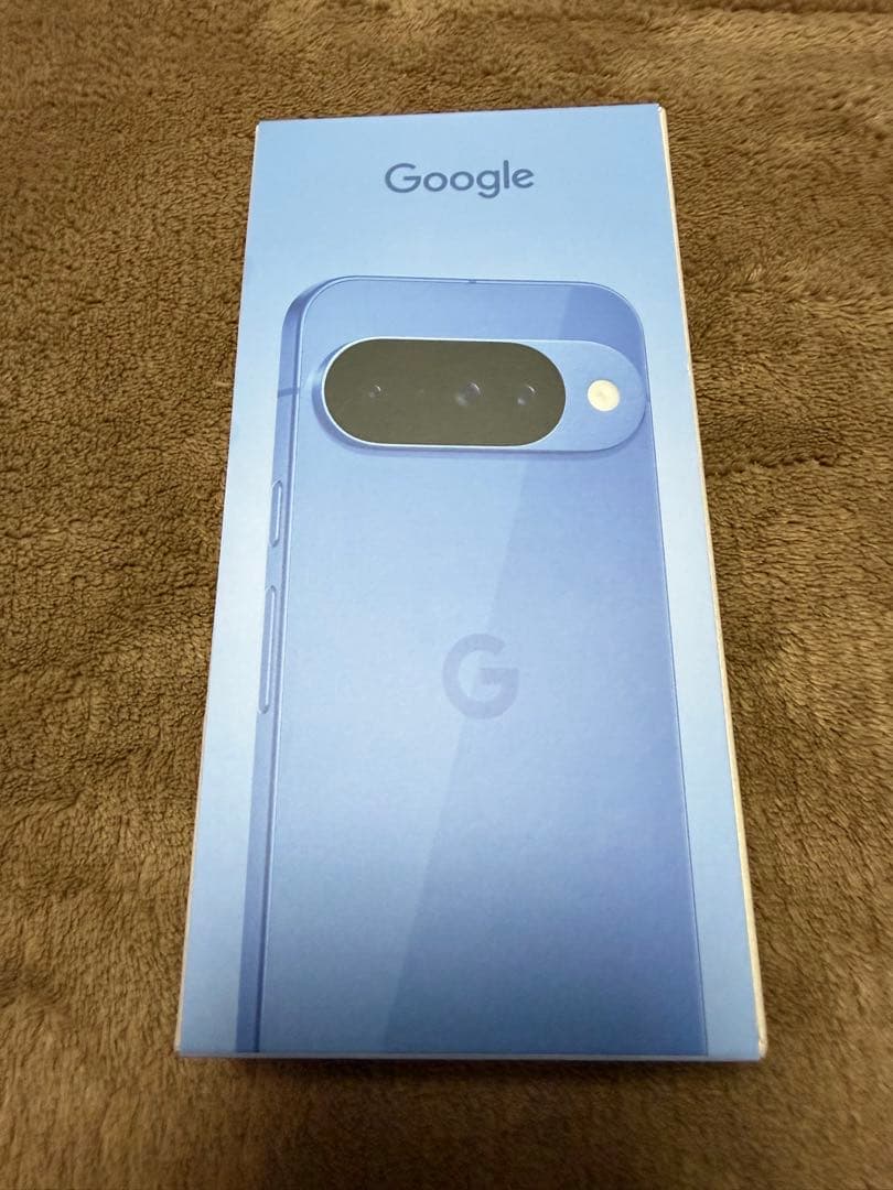 Google Pixel 10青色 クリアケース付き