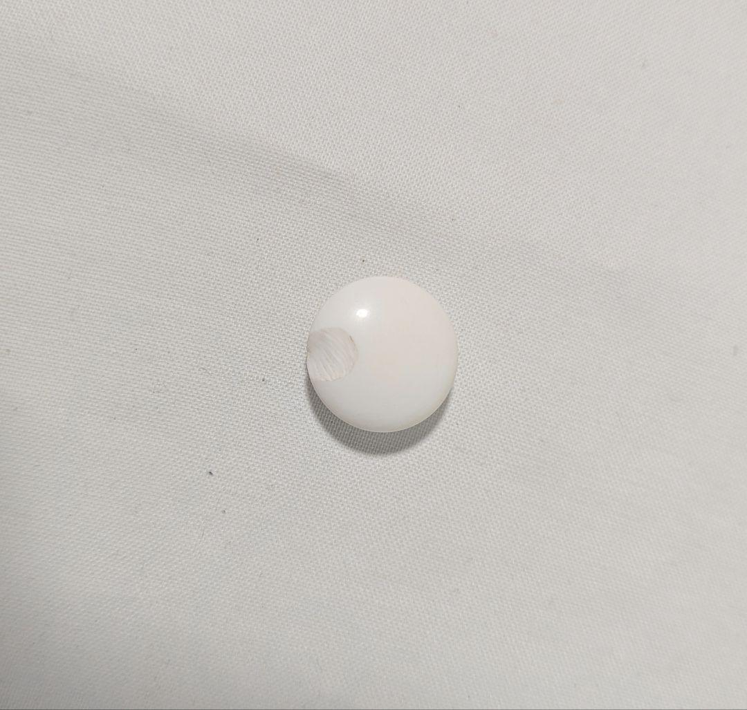 蛤碁石 那智黒 白175 黒179個 厚さ 白8.8mm 黒9mm