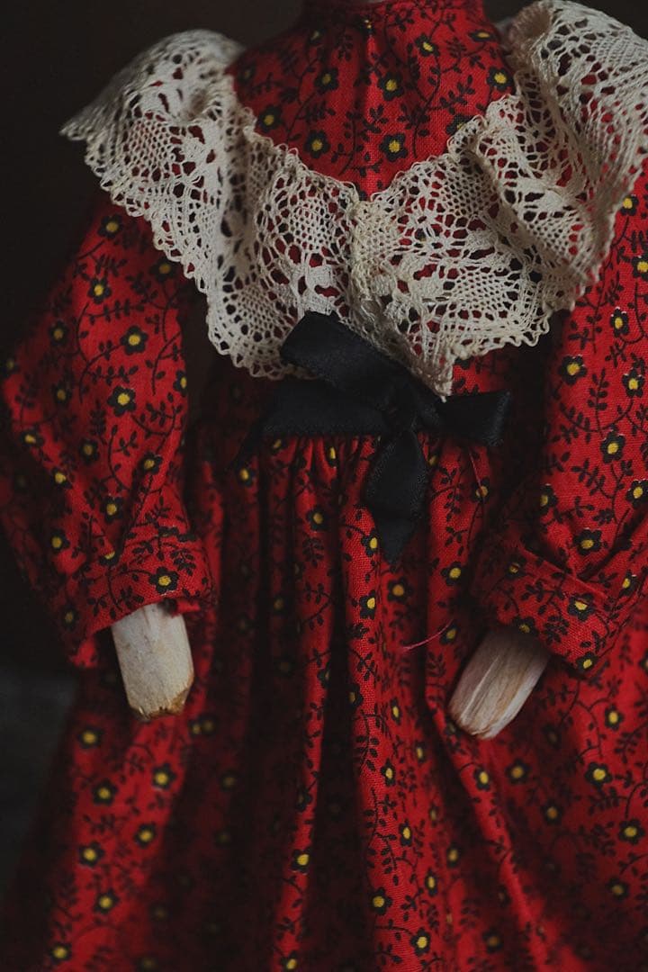 アンティーク ペグドール ウッデンドール 木製人形 ドイツ オランダ