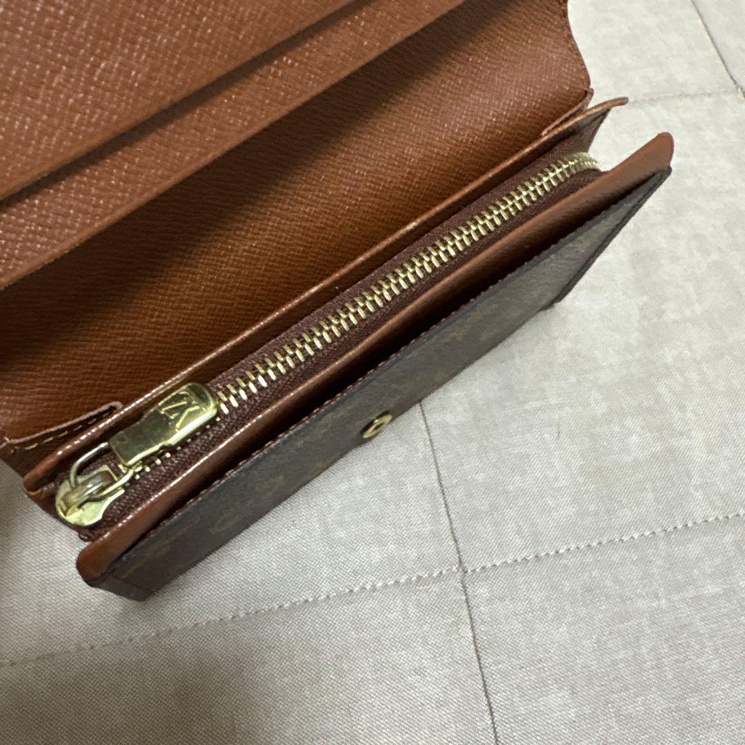 LOUIS VUITTON ポルト・モネ・ビエ　トレゾール　L字ファスナー