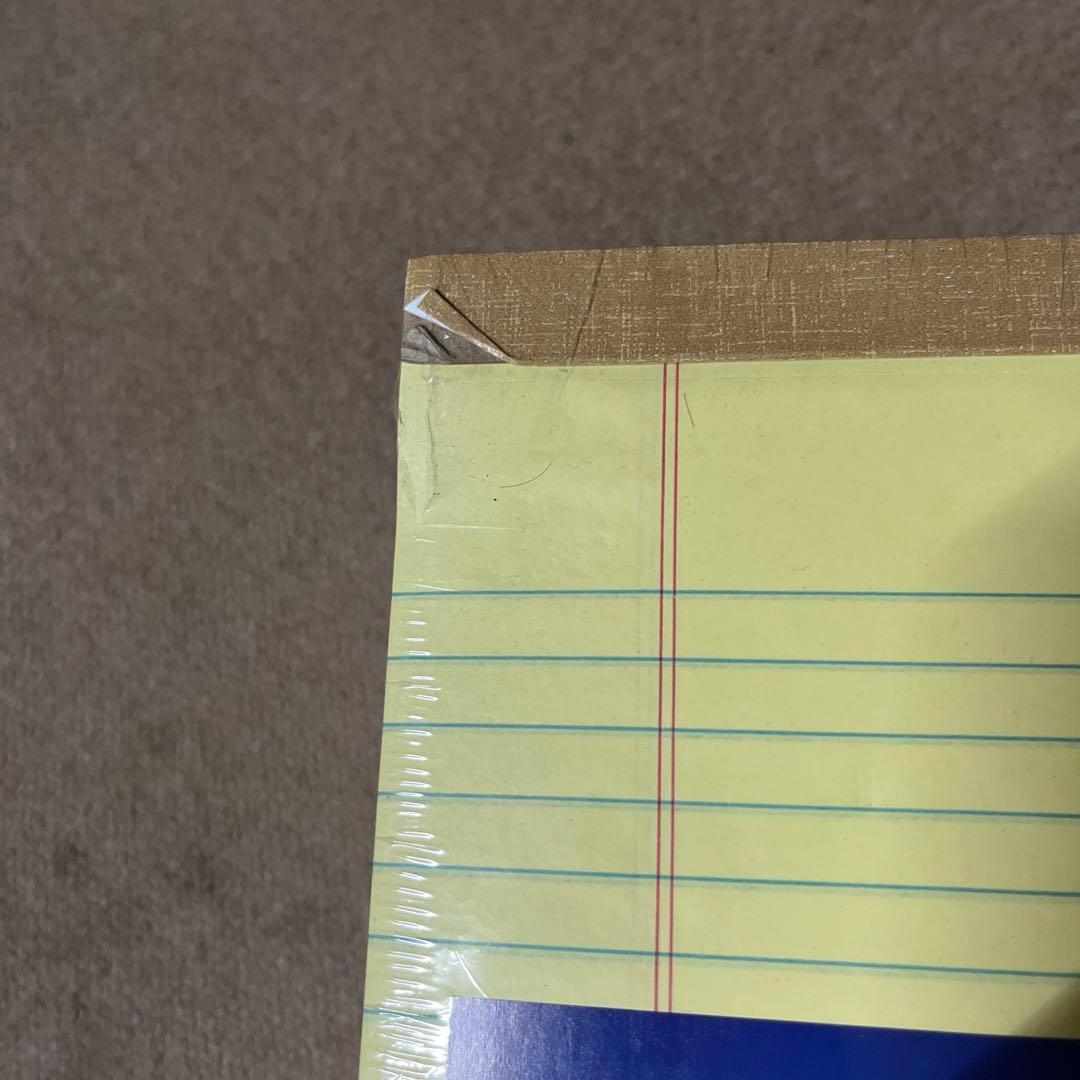 【TOPS】イエロー リーガルパッド (100シート×9冊 )