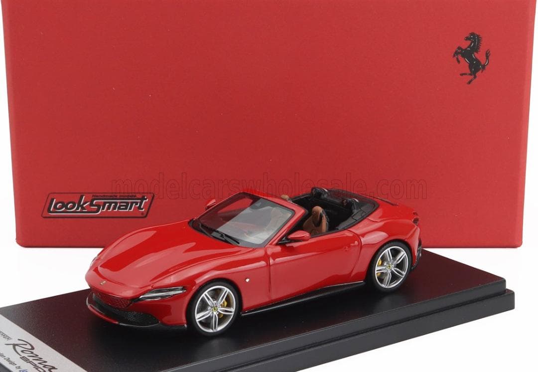 新品 1/43 Ferrari Roma Spider ローマ スパイダー 赤