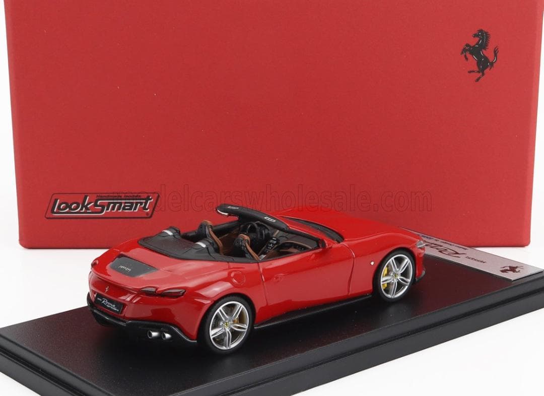 新品 1/43 Ferrari Roma Spider ローマ スパイダー 赤