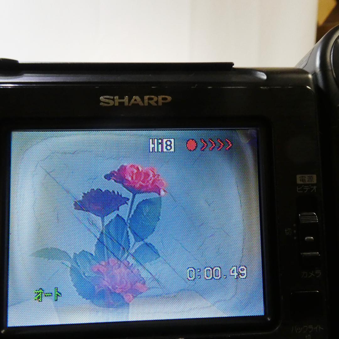 動作良好　Video.Hi8 シャープVL-HL3 8ミリビデオカメラDVD化に