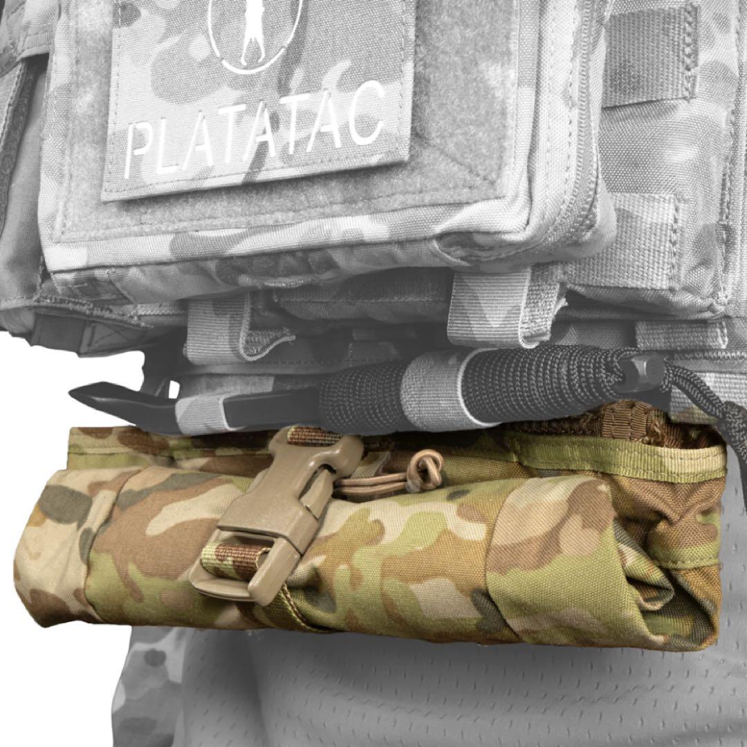 Platatac ASAD クリップアップ ダンプポーチ マルチカムトロピック