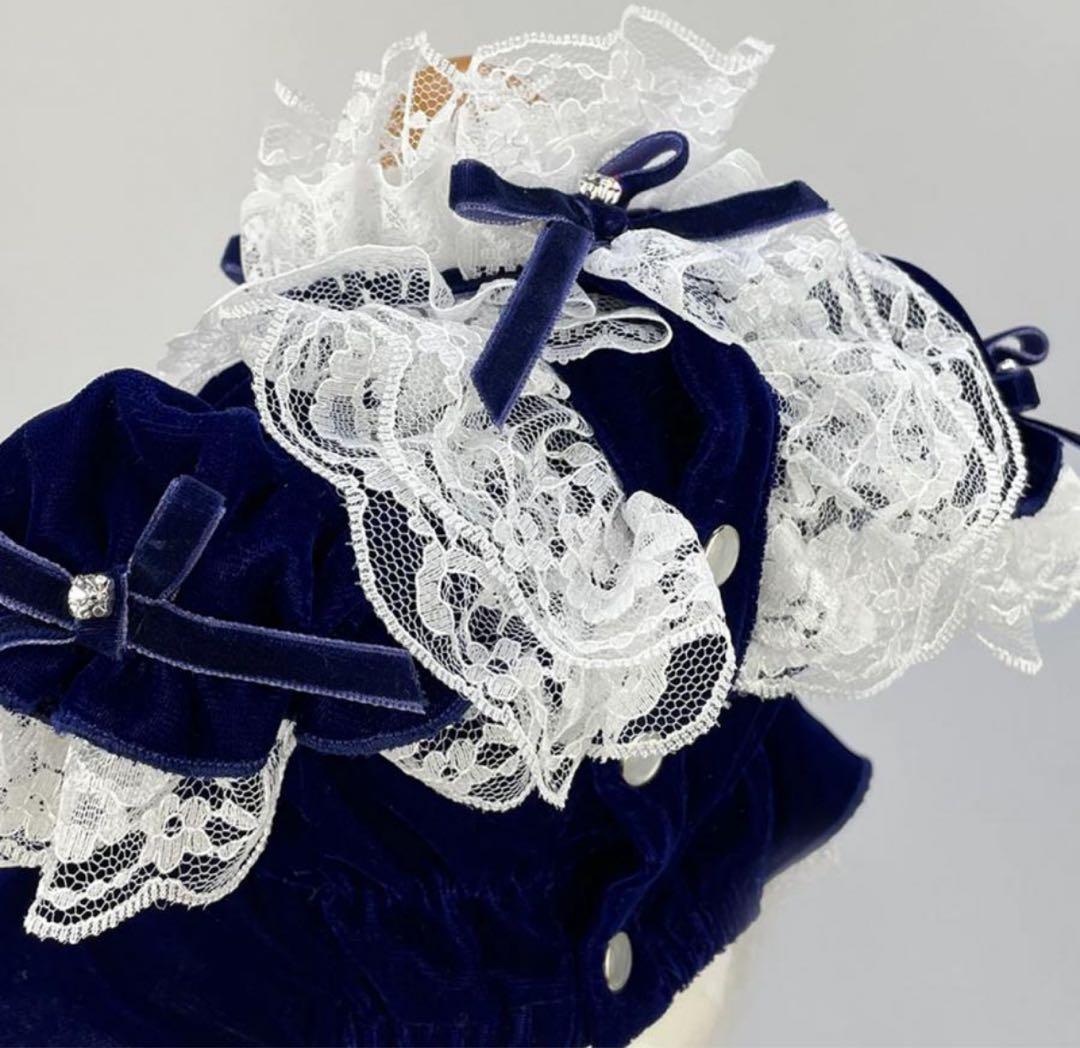 新品　 luxebirdie エリアスワンピース　 ネイビー Mサイズ