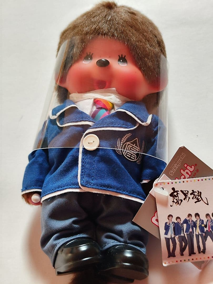 腐男塾コラボ モンチッチ ぬいぐるみ 昭和レトロ 当時物 限定品 レア商品