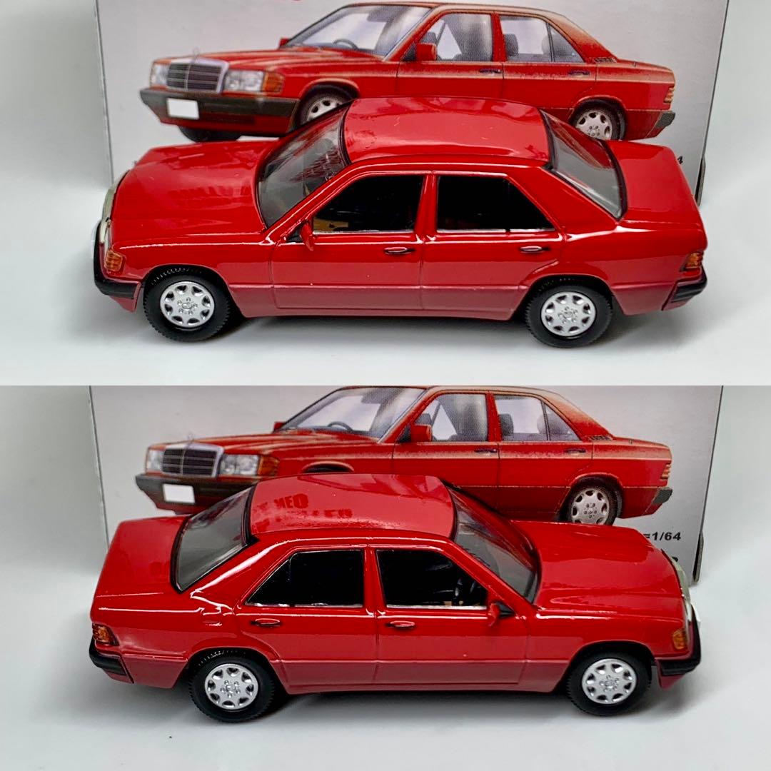 トミカリミテッドヴィンテージ メルセデス ベンツ 190E 2.3 赤