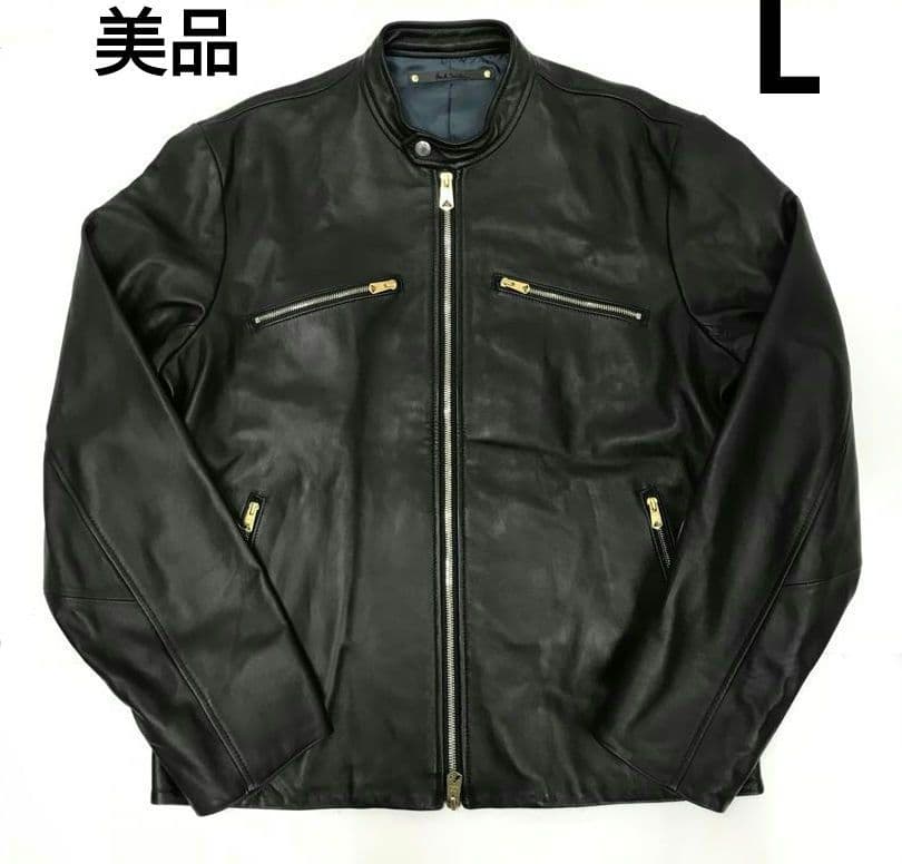 Paul Smith　ラムレザー シングルライダース　67250430M02S