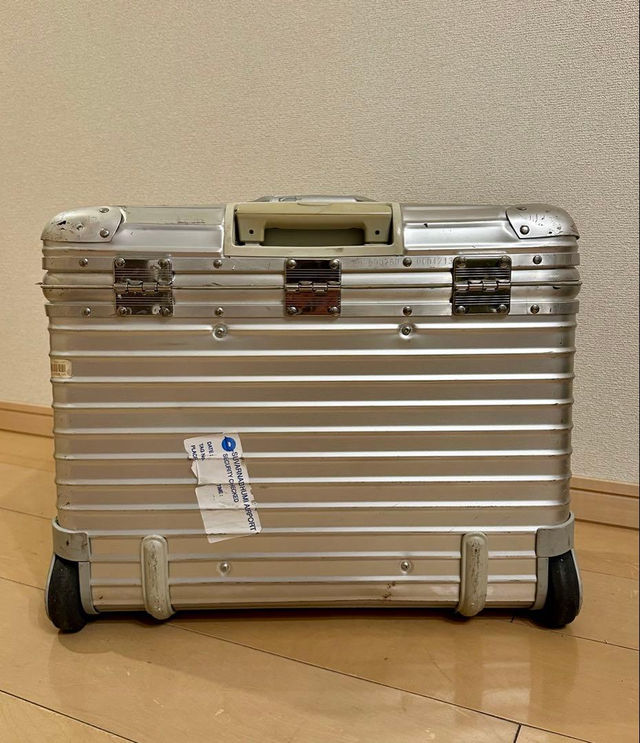【ジャンク品】RIMOWA トパーズ パイロット トロリー 2輪 29L廃盤