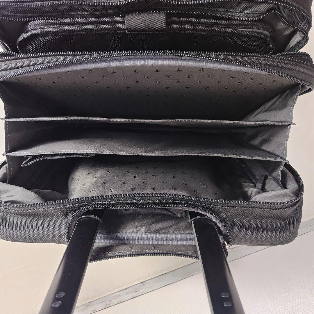 ✨美品✨TUMIキャリーケースALPHAビジネスキャリーパソコンケース、ポーチ付