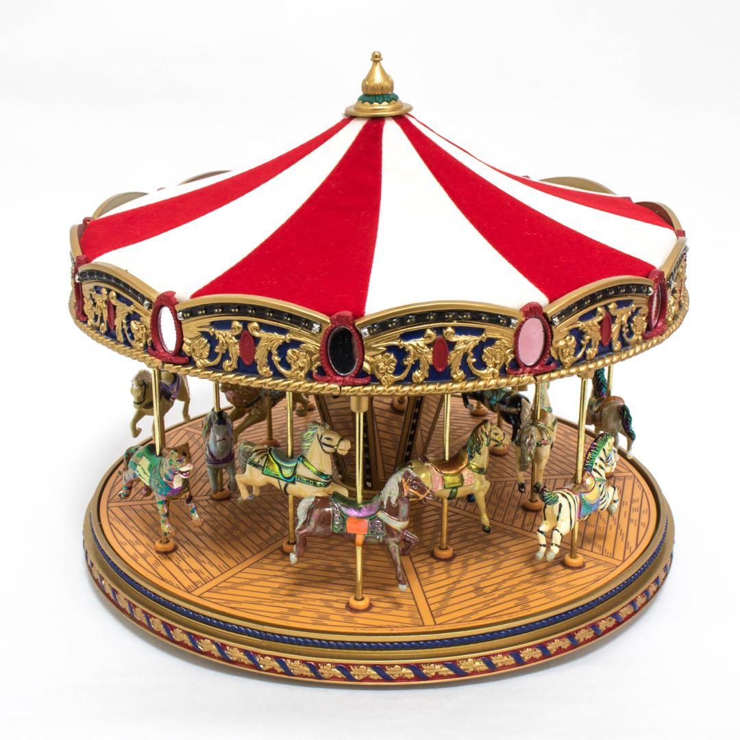 [匿名配送]ミスタークリスマス ゴールドラベル メリーゴーランド オルゴール