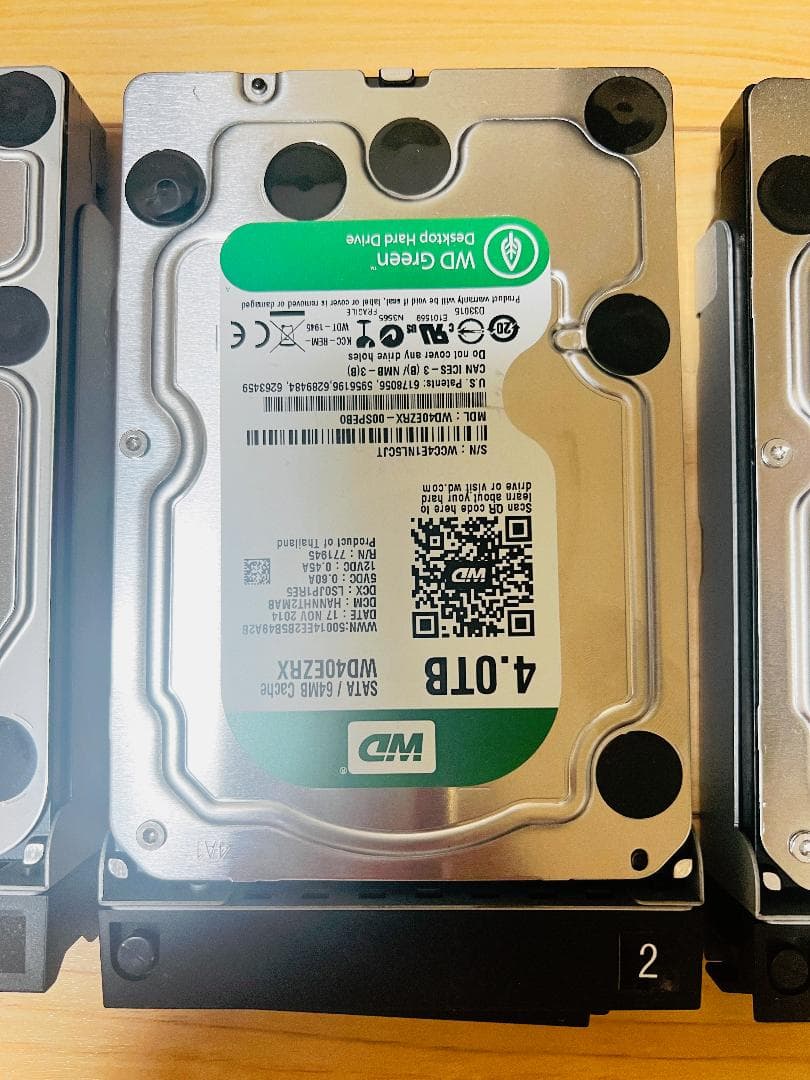 Linkstation LS-QVL5FD 4TB×4=16TB構成