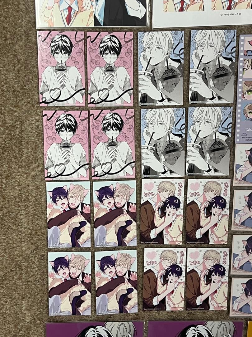 ナカまであいして　楪郁巳　常盤蒼司 猫楪　アニメバコ　カード　ブロマイド