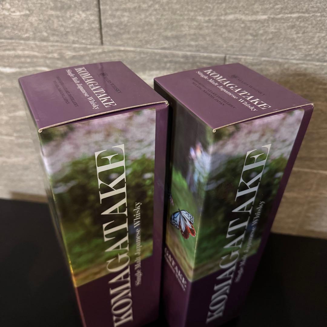 マルスウイスキー シングルモルト駒ケ岳 アサギマダラの里2024 2本セット