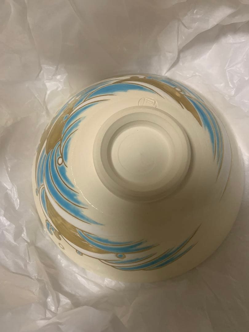 抹茶平茶碗　田中方円