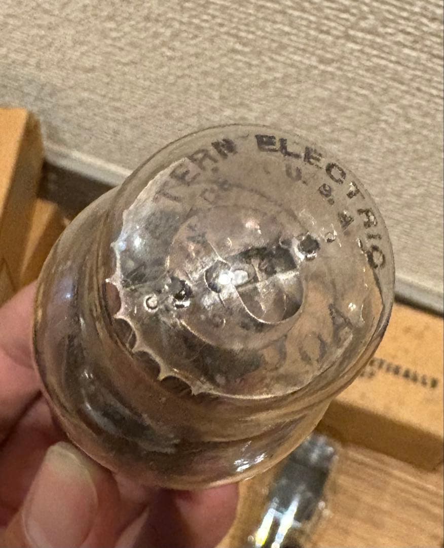 T*N様 Western Electric 336A 真空管 3本 トップマーク
