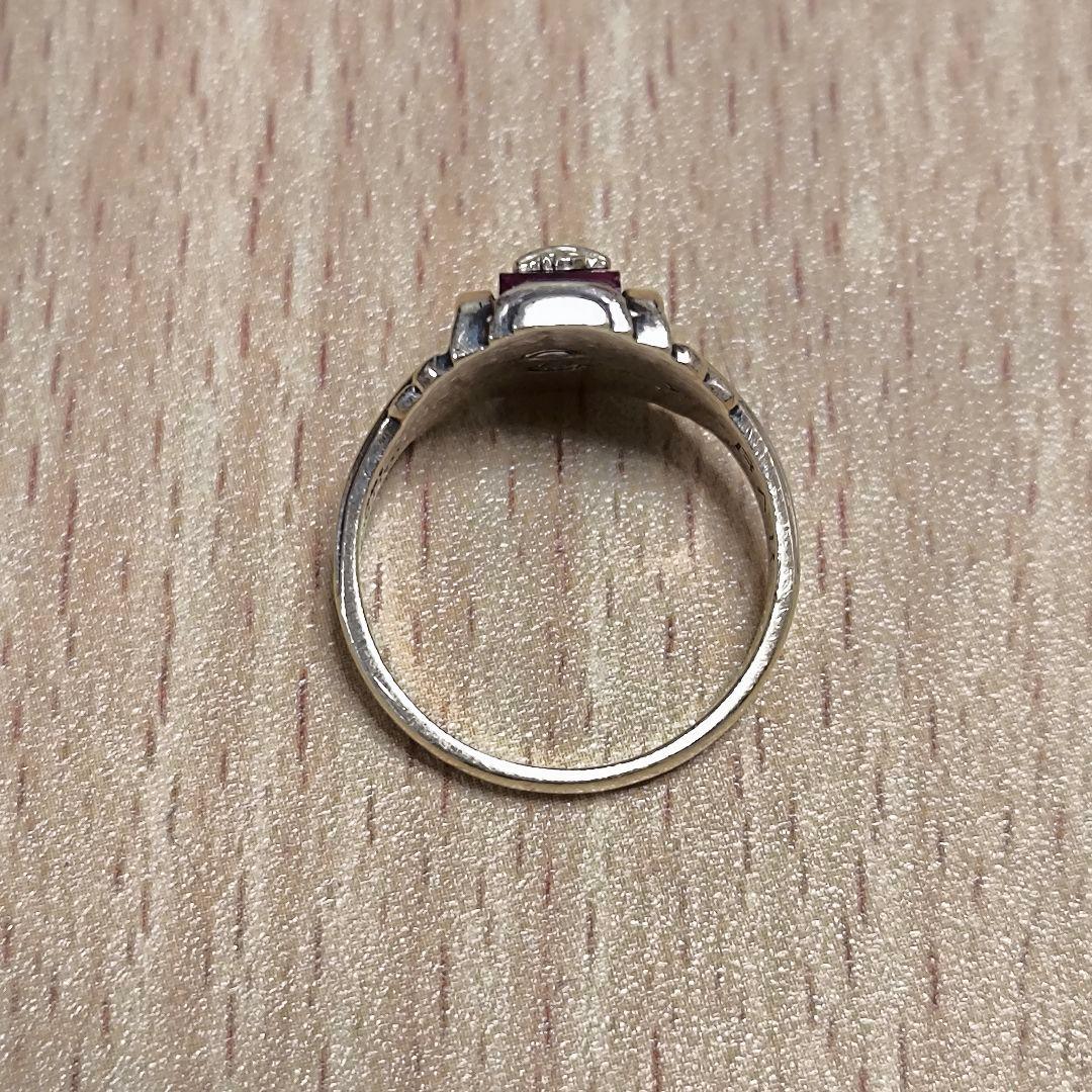 Balfour　バルフォア　カレッジリング　K10　17号　1950