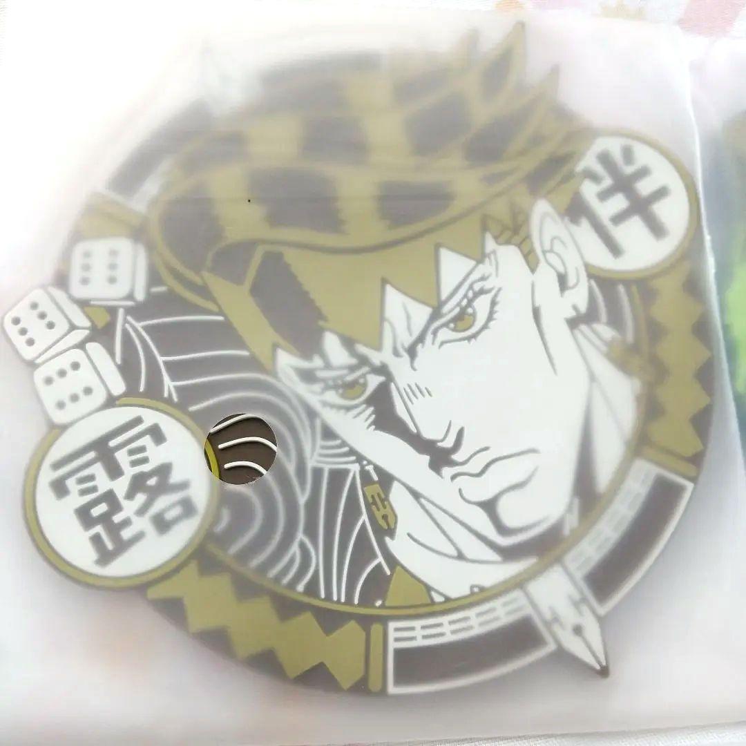 ジョジョの奇妙な冒険ラバーコースター5点　康一 億泰 空条承太郎 岸辺露伴　形兆