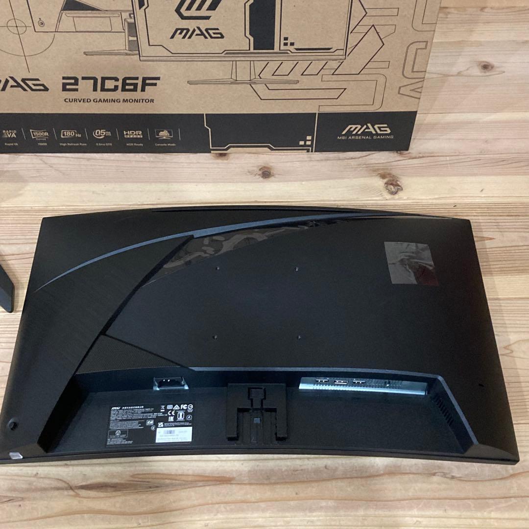 MSI MAG-27C6F ゲーミングディスプレイ 180hz
