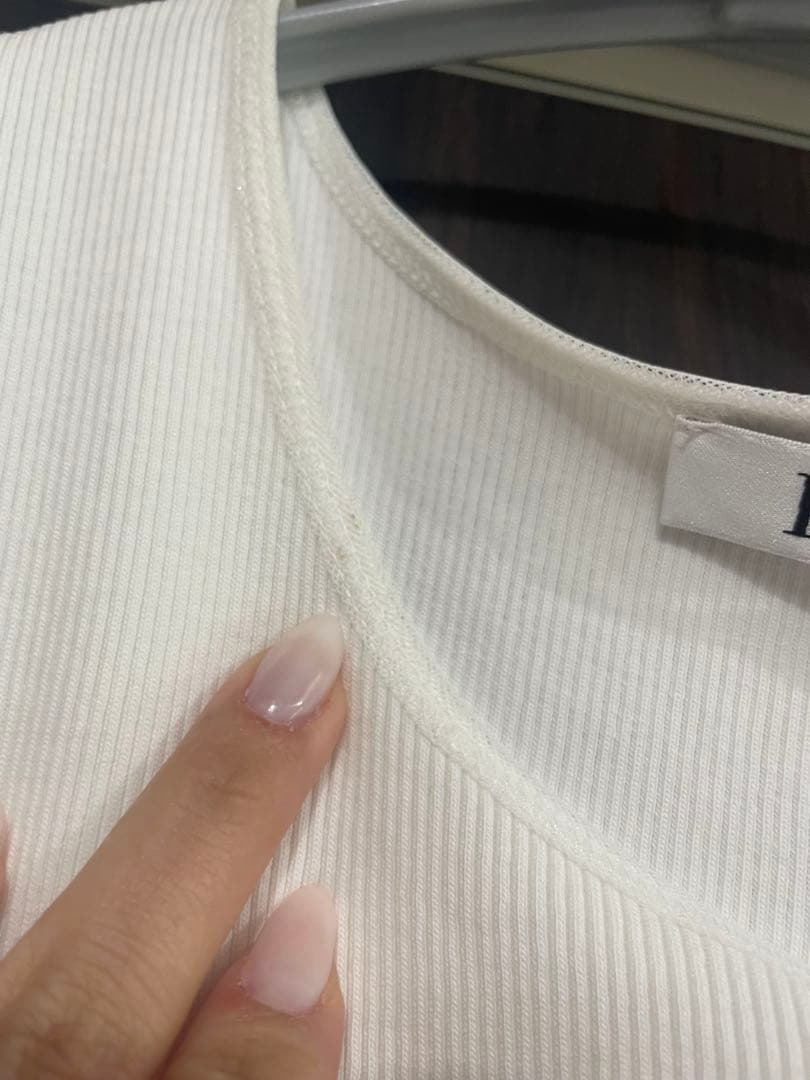 Dior アイボリー タンクトップ 13A