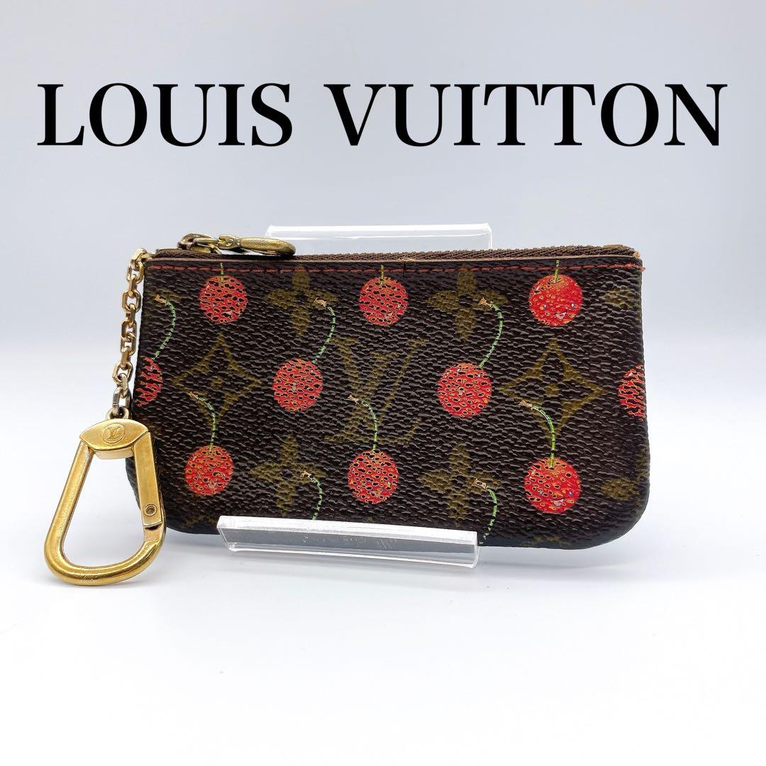 ルイヴィトン モノグラム チェリー ポシェットクレ ケース 村上隆
