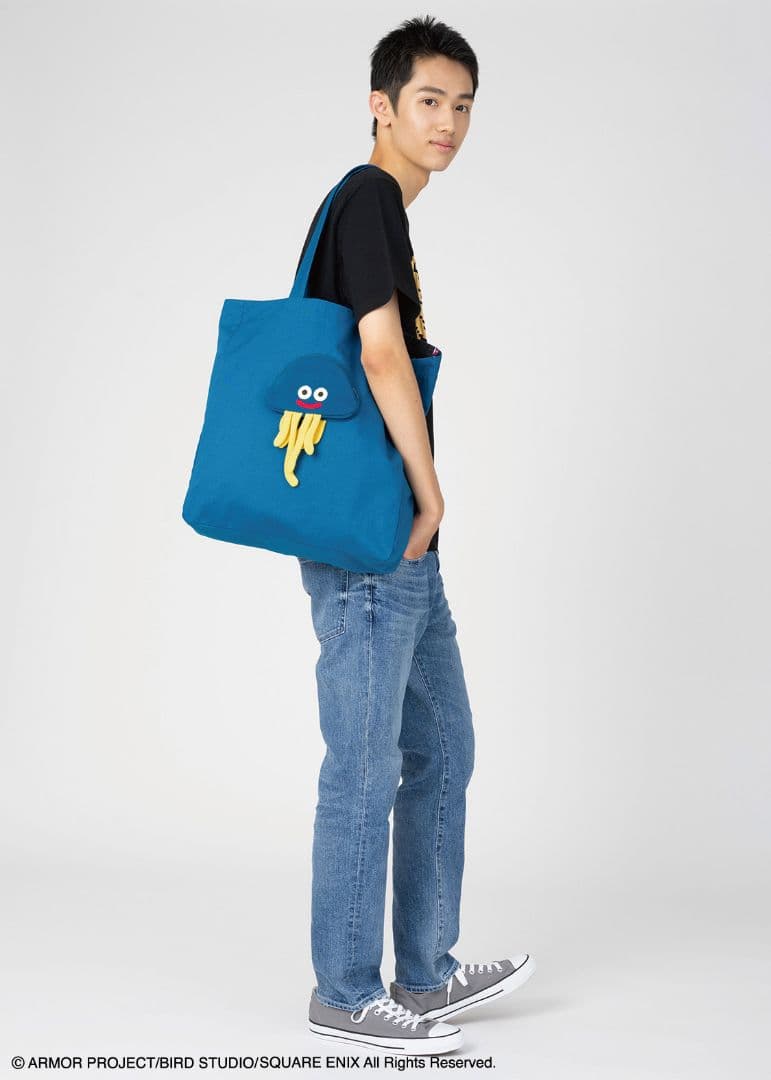 グラニフ ドラゴンクエスト ホイミスライム トートバッグ 長袖 XLサイズ