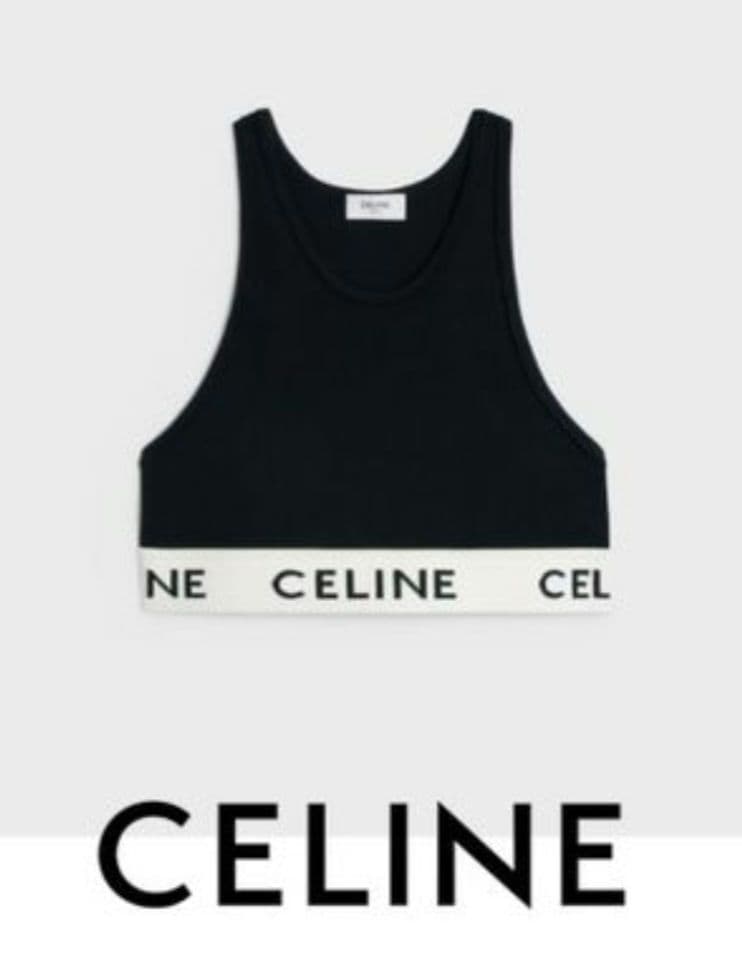 本日中rio様 正規品　CELINE セリーヌ タンクトップ ブラック