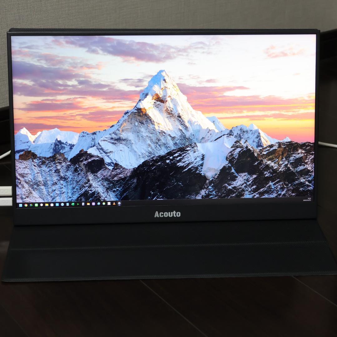 Acouto 2K モバイルモニタ 17.3 2560x1440/非光沢 高輝度
