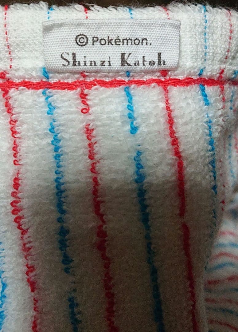【レア】ポケモン ピカチュウ ハンドタオル Shinzi Katohコラボ