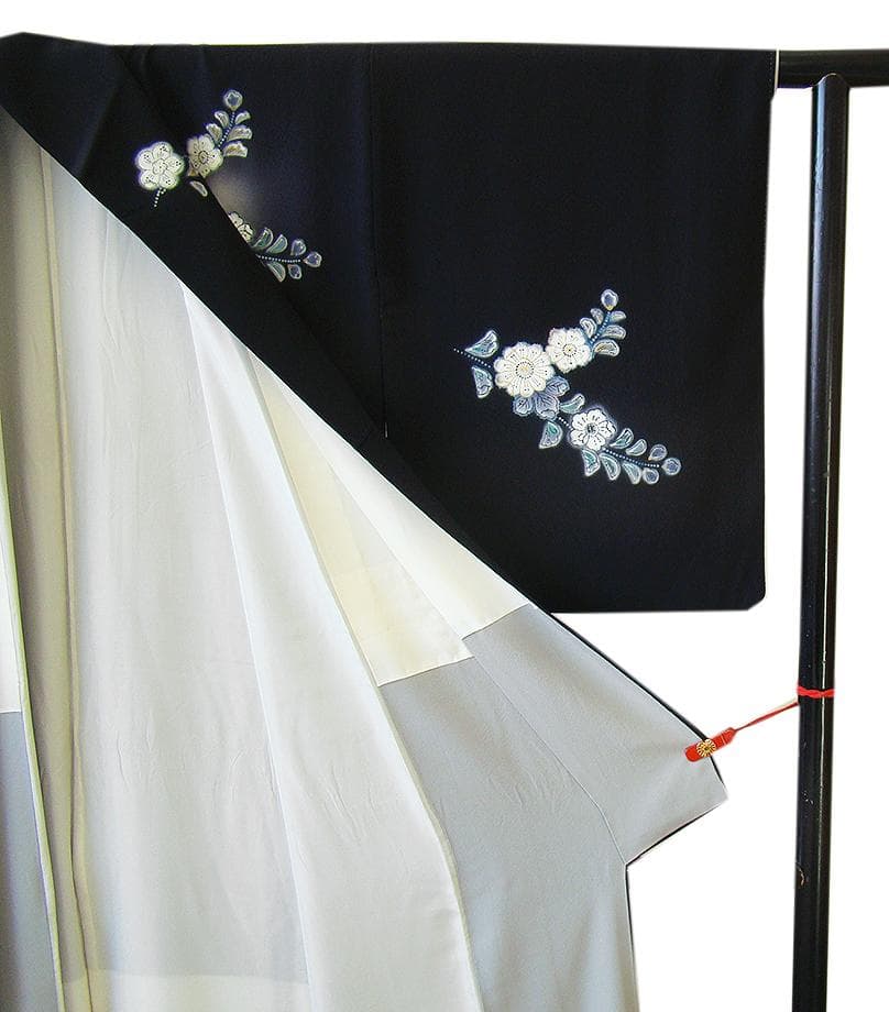 値下げ交渉ＯＫ！作家物 極上ちりめん 辻が花 訪問着 正絹 Ｂ８２６