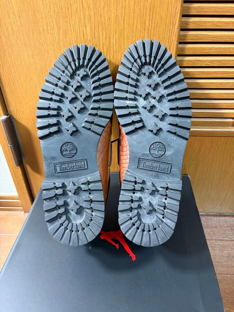 靴 supreme timberland 3eye classic lug