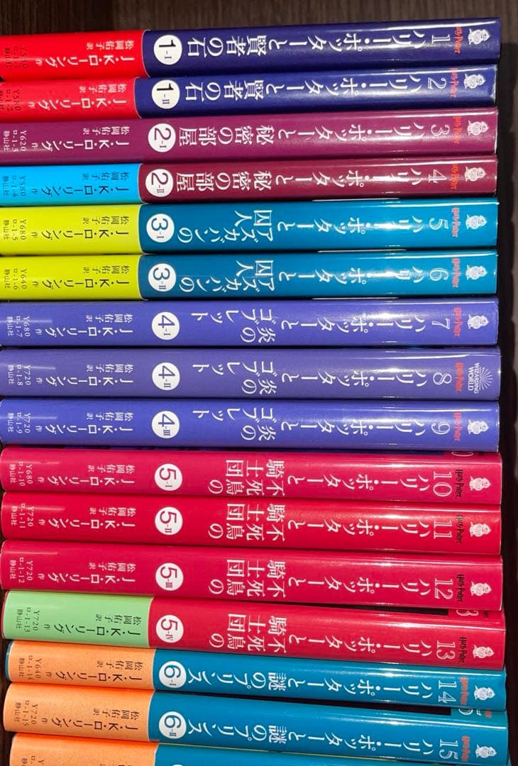 ハリー・ポッター　文庫版　全7作品19冊+吟遊詩人ビードルの物語セット