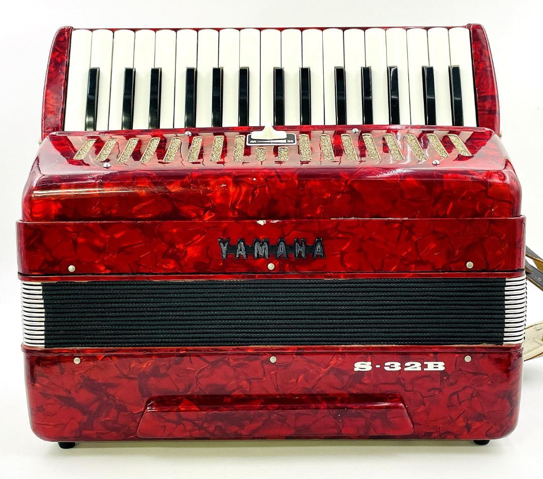 YAMAHA アコーディオン S-32B【職人検品 音出し動作確認済み】②