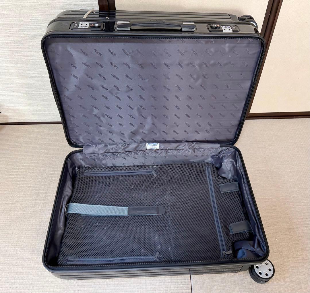 【格安USED】リモワ RIMOWA サルサデラックス 89 L ブラック 4輪
