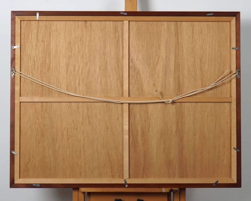 加山又造 レースの裸婦1 石版画挂额