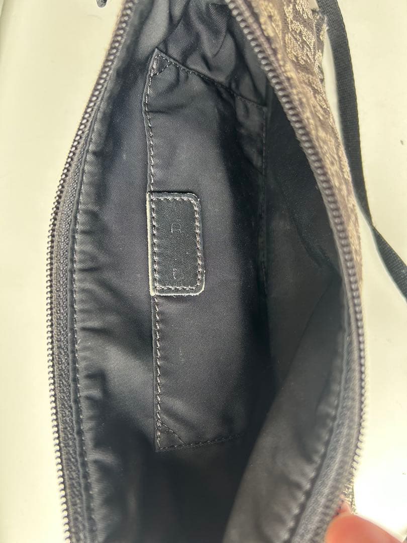 Dior ディオール トロッター柄 ミニショルダーバッグ