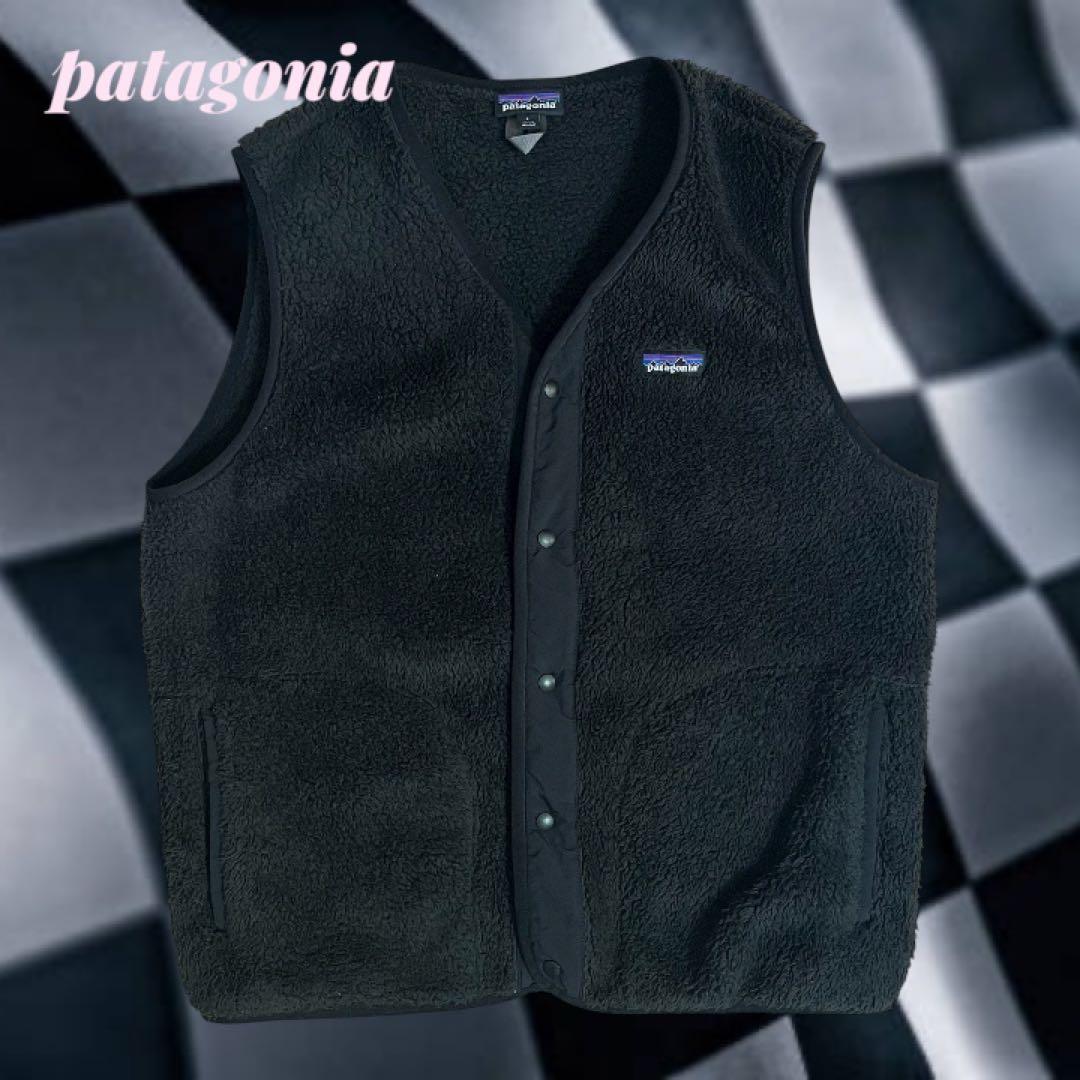 k*9様 patagonia ロスガトス ベスト フリース L ブラック