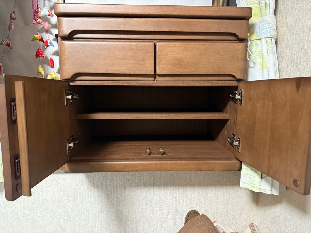 【ニトリ購入】木製キャビネット 展示品 未使用 レシート付